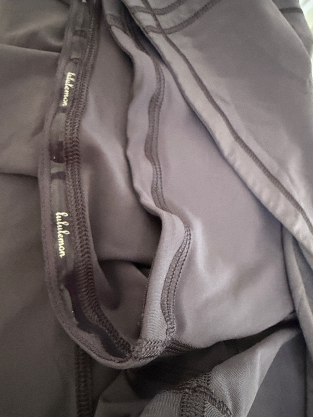 Lululemon Pace Rival Athletic tennis/running skort in Size 8 Reg Charcoal Gray - Picture 5 of 7